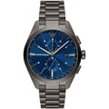 Emporio Armani Claudio Chronograph Herren grau blau