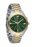 Emporio Armani Claudio Chronograph Herrenuhr Bicolor AR11511