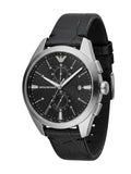 AR11542 Emporio Armani Herren Chronograph Quarz Lederarmband