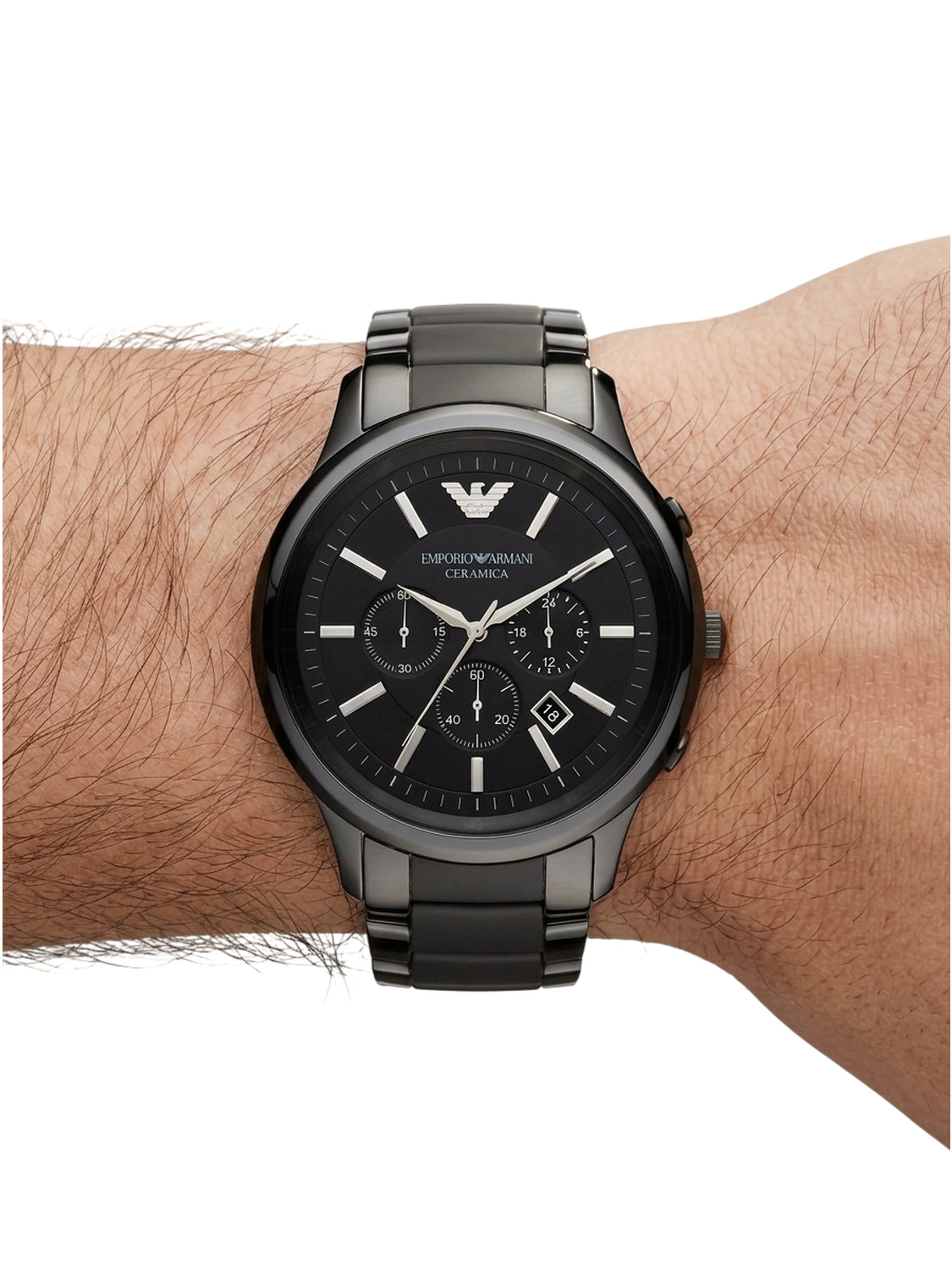 AR1451 Emporio Armani Herren Chronograph Quarz Keramik