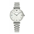 Emporio Armani Classic Uhr Damen silber Edelstahl