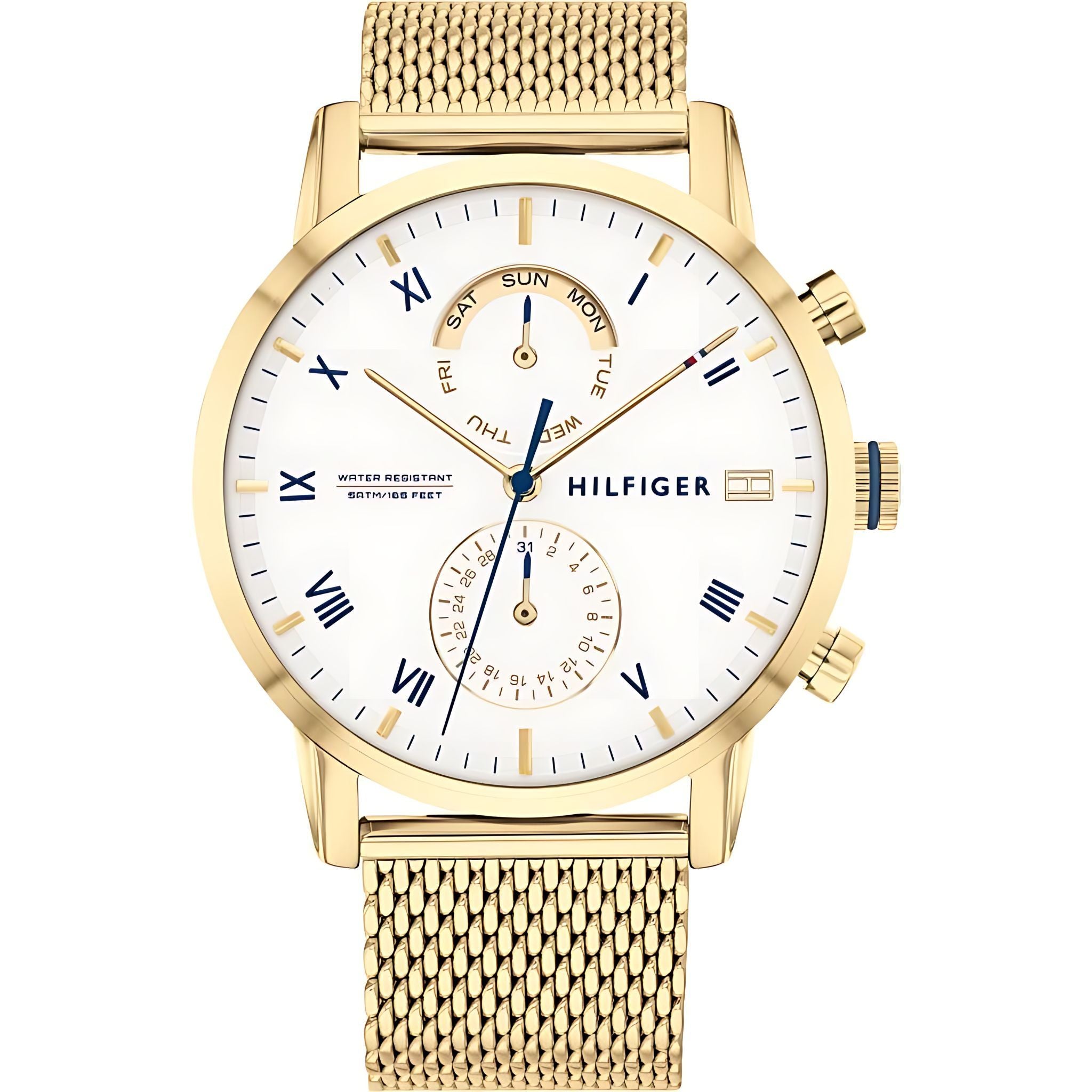 Tommy Hilfiger Kane Armbanduhr gold Edelstahl