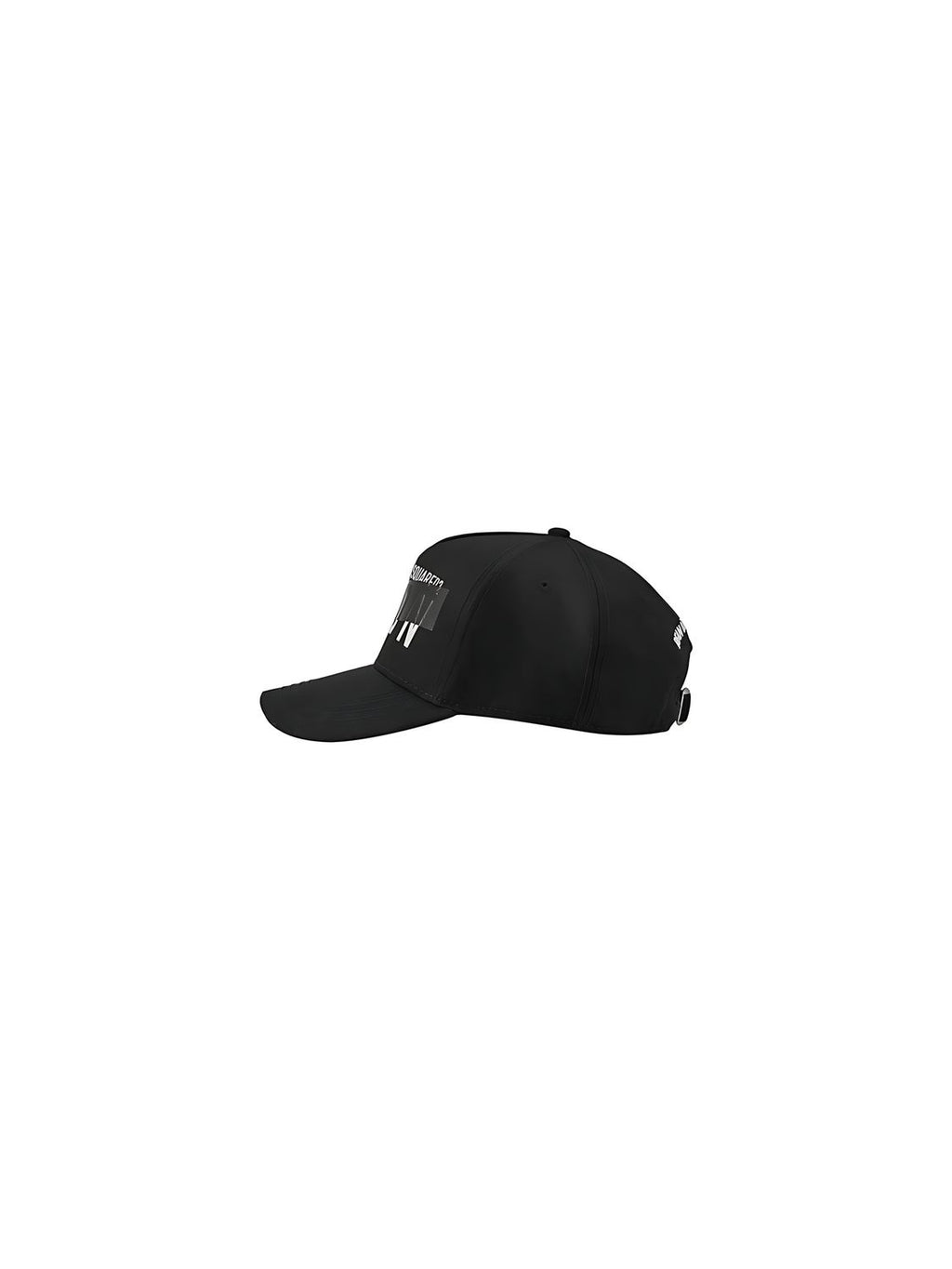 Dsquared2 Be ICON Tape Baseball Cap Schwarz Unisex