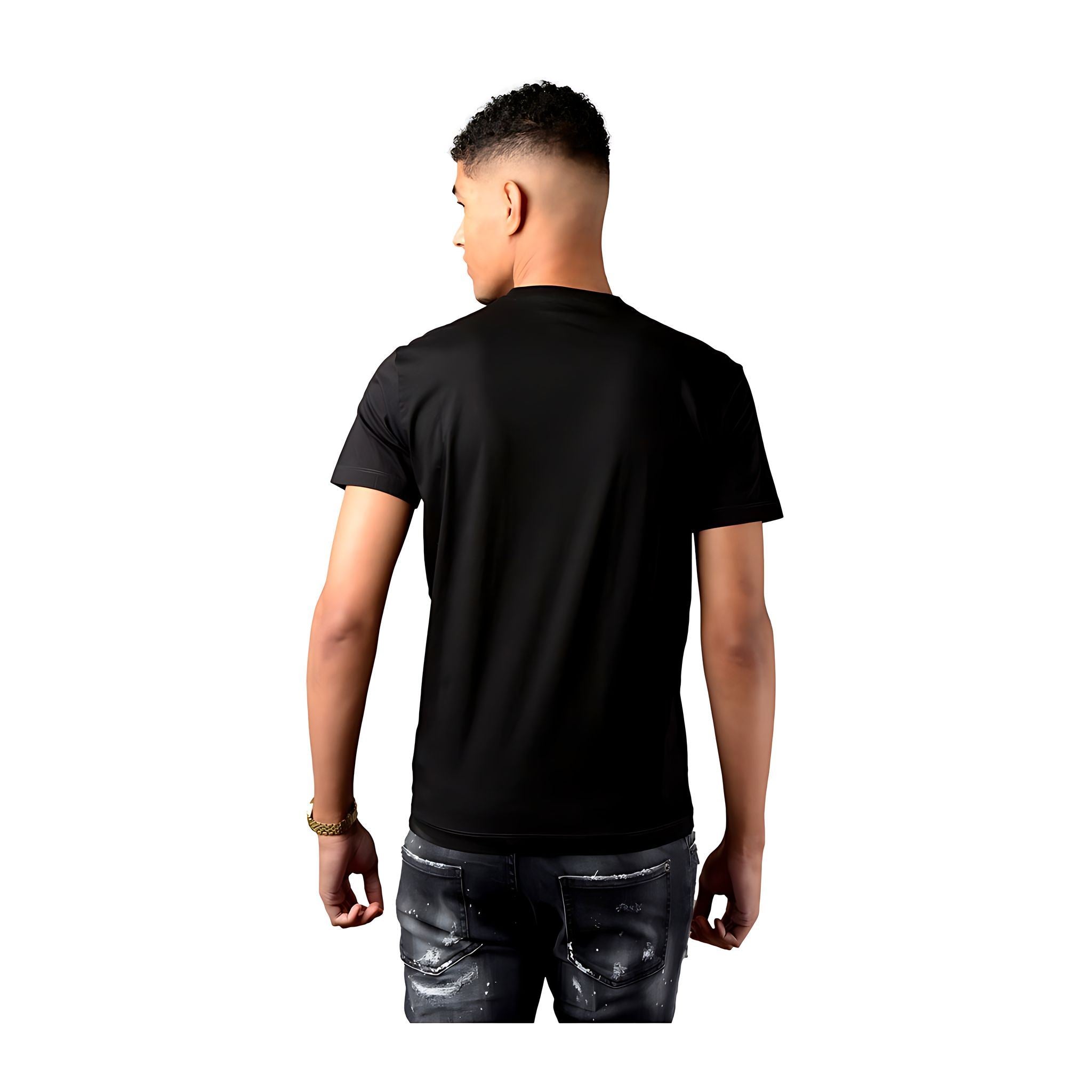 Dsquared2 Be Icon Tape T-Shirt Herren schwarz