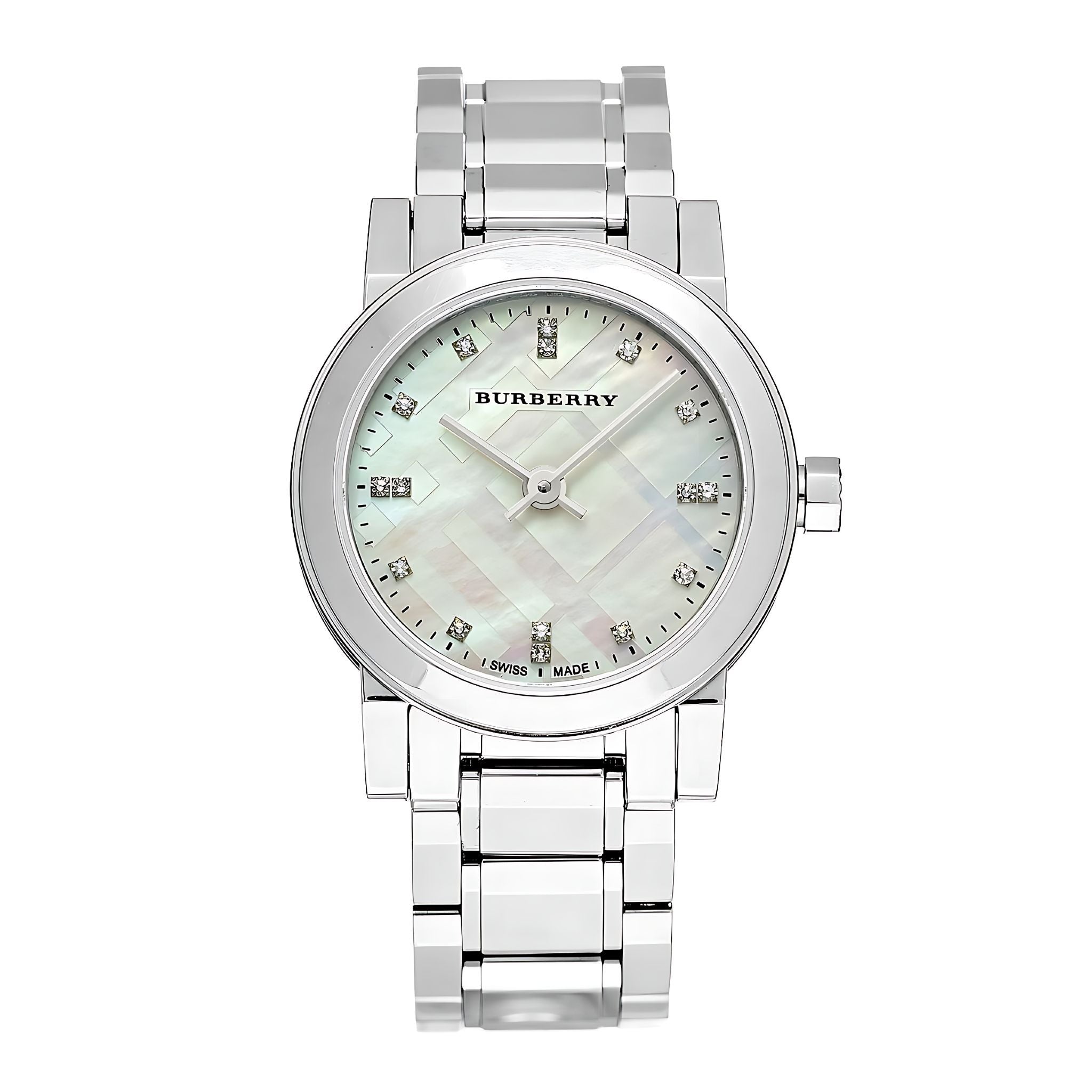 Burberry The City Damenuhr silber