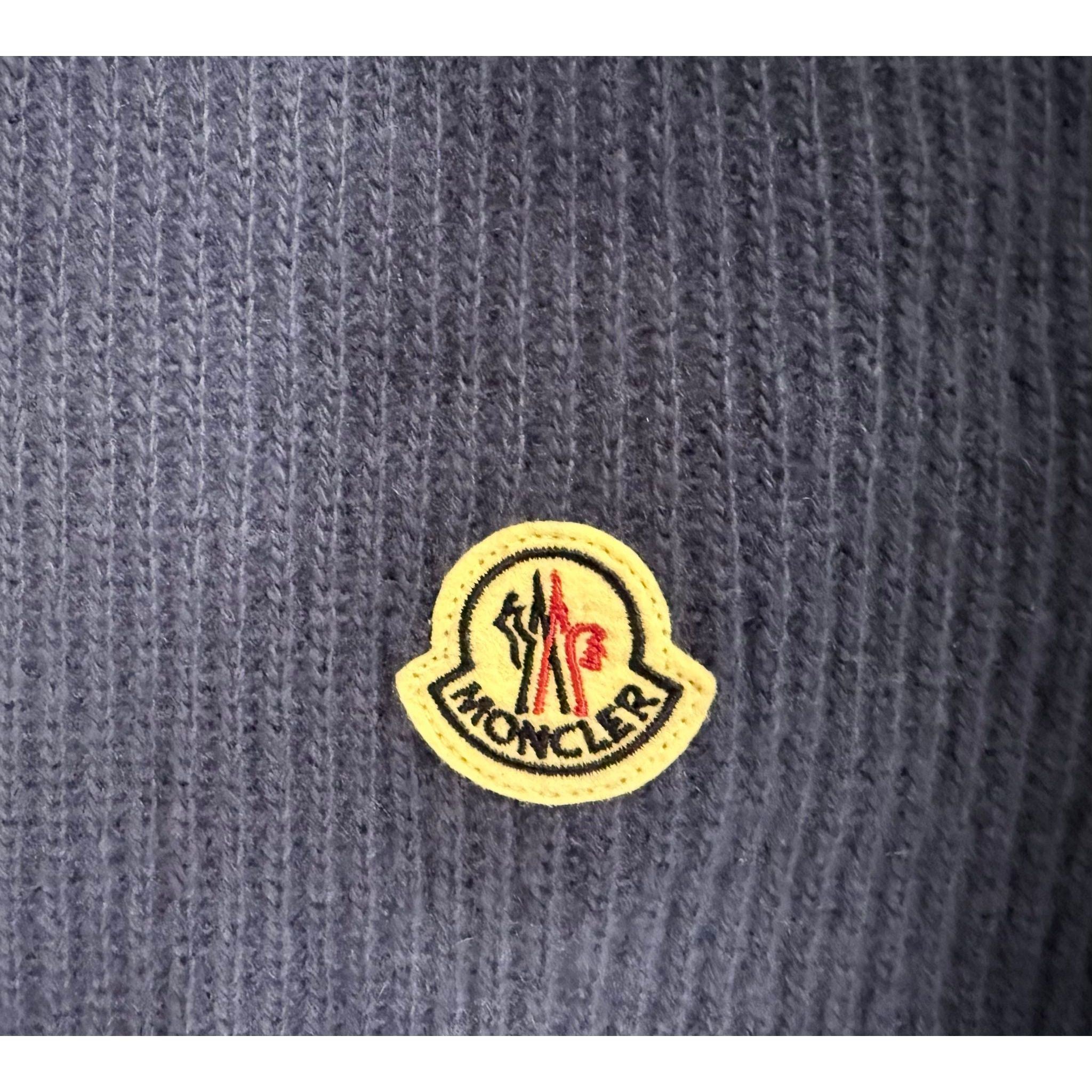 Moncler Kaschmir Schal in Blau