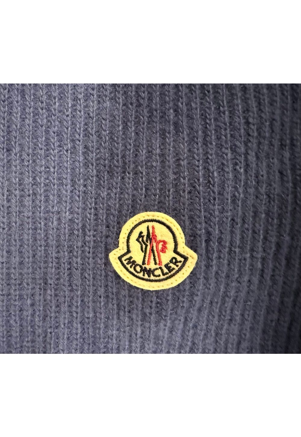 Moncler Kaschmir Schal in Blau