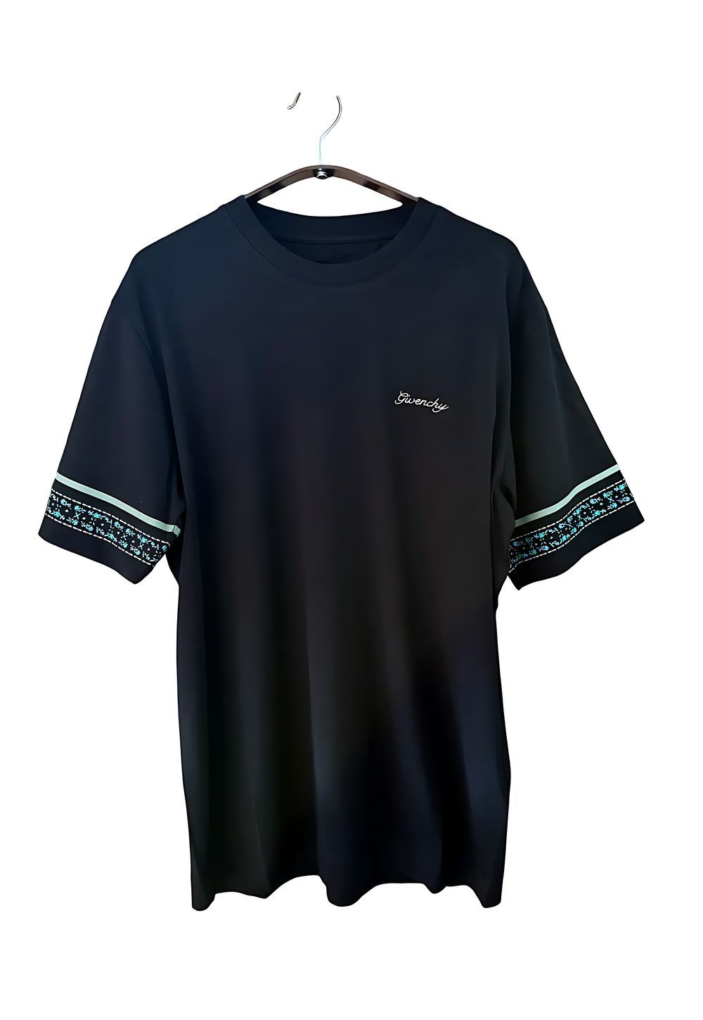 Givenchy Flower Sleeve T-Shirt Herren schwarz