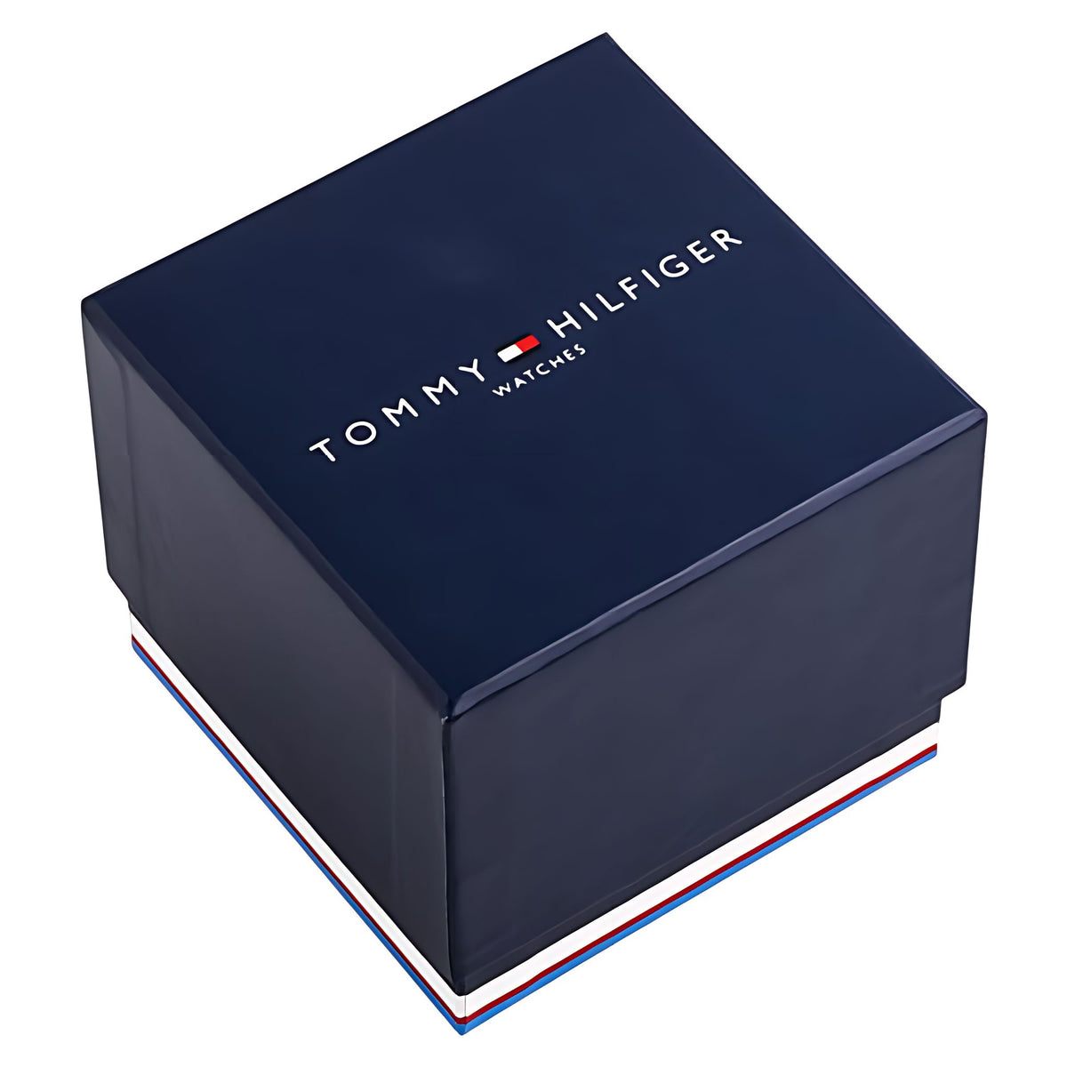 Tommy Hilfiger Patrick Dual Time Roségold Schwarz Leder 1791786