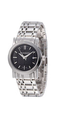 Burberry Heritage Damenuhr silber schwarz