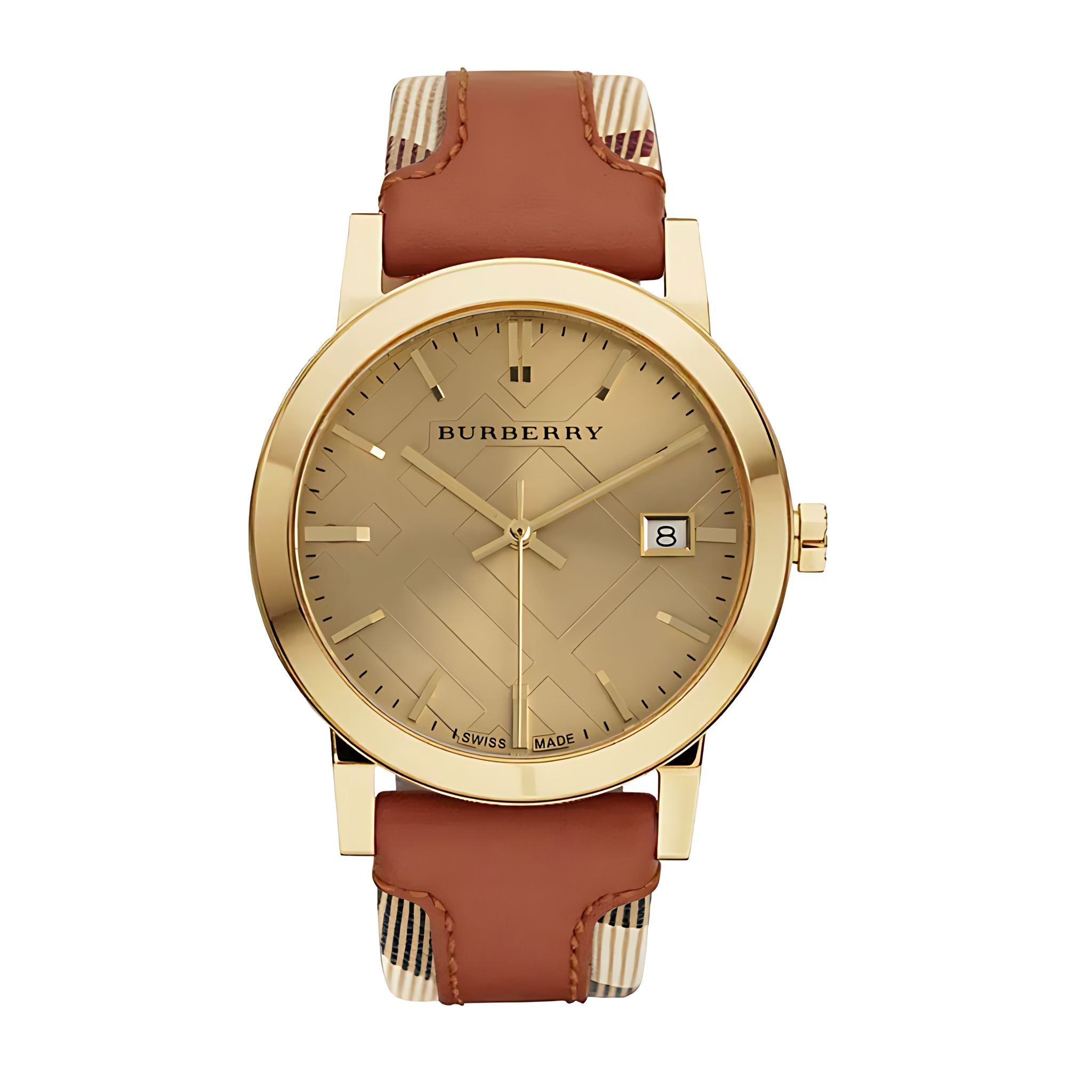 Burberry The CIty Damenuhr gold braun