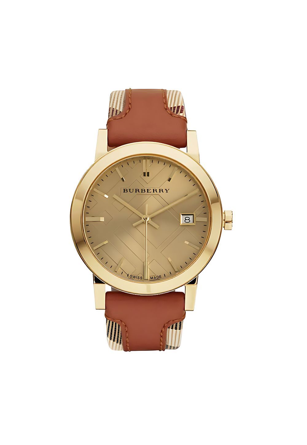 Burberry The CIty Damenuhr gold braun
