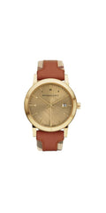 Burberry The CIty Damenuhr gold braun