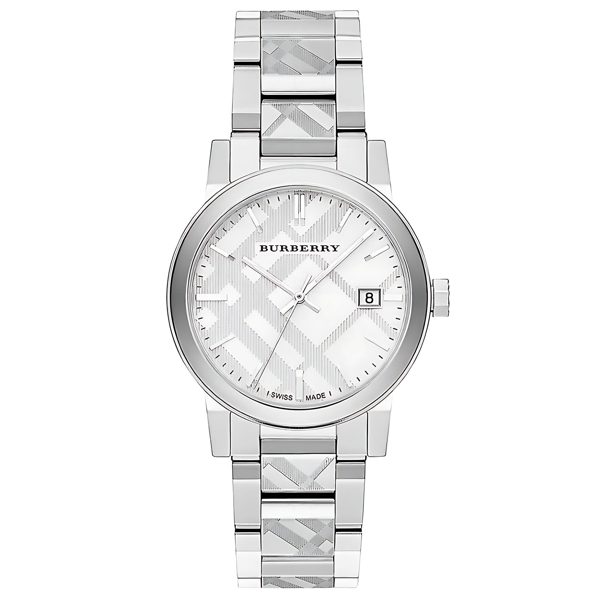 Burberry The City Damenuhr silber
