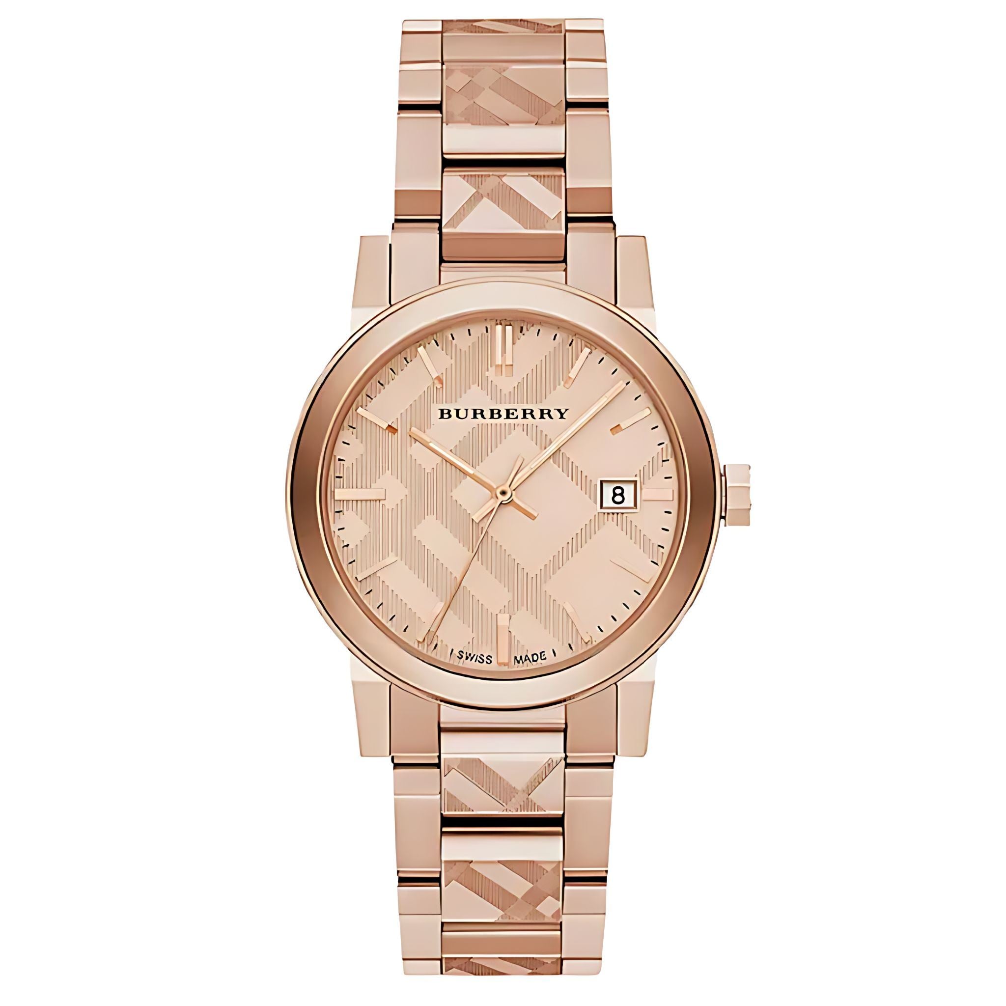 Burberry The City Damenuhr roségold
