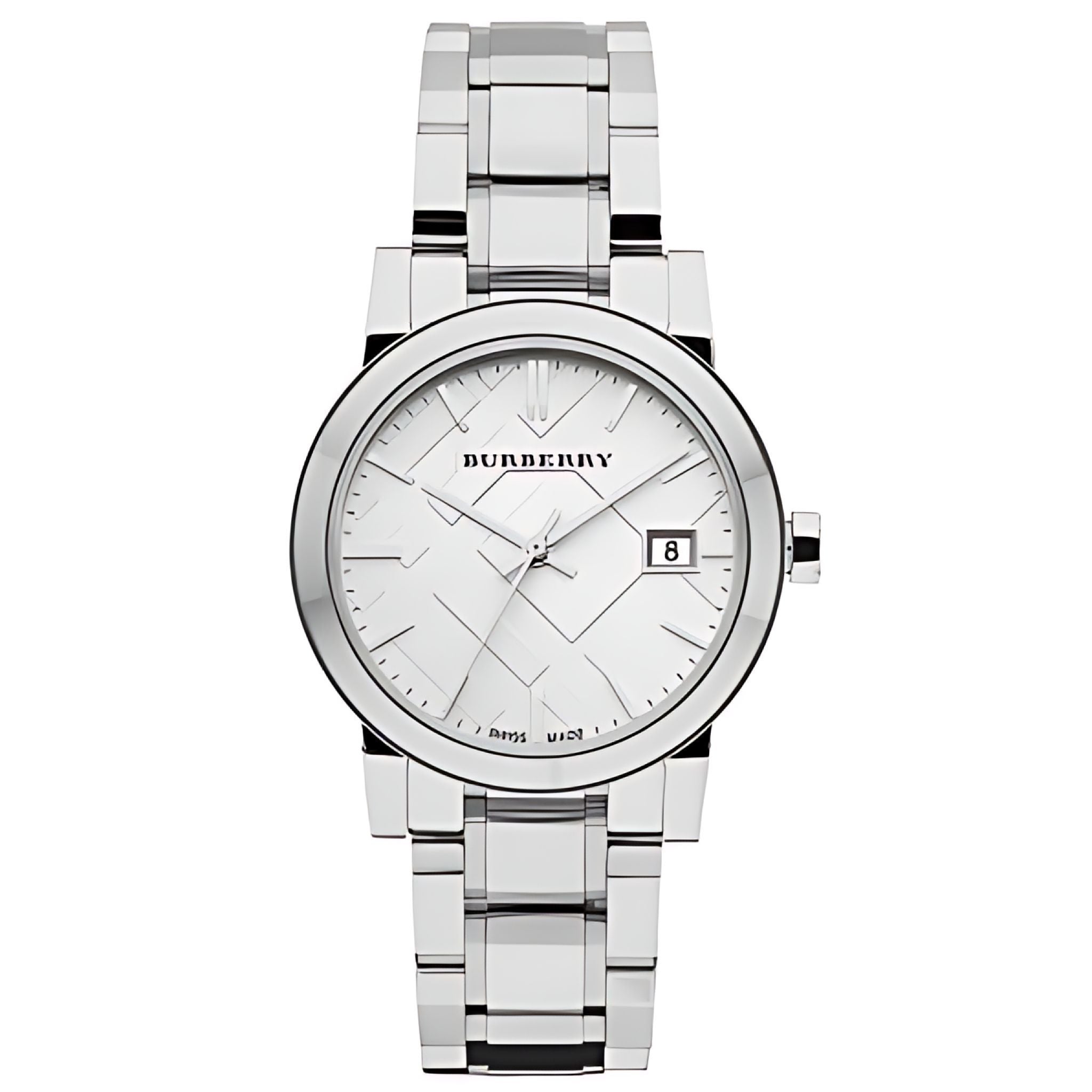 Burberry The City Damenuhr silber