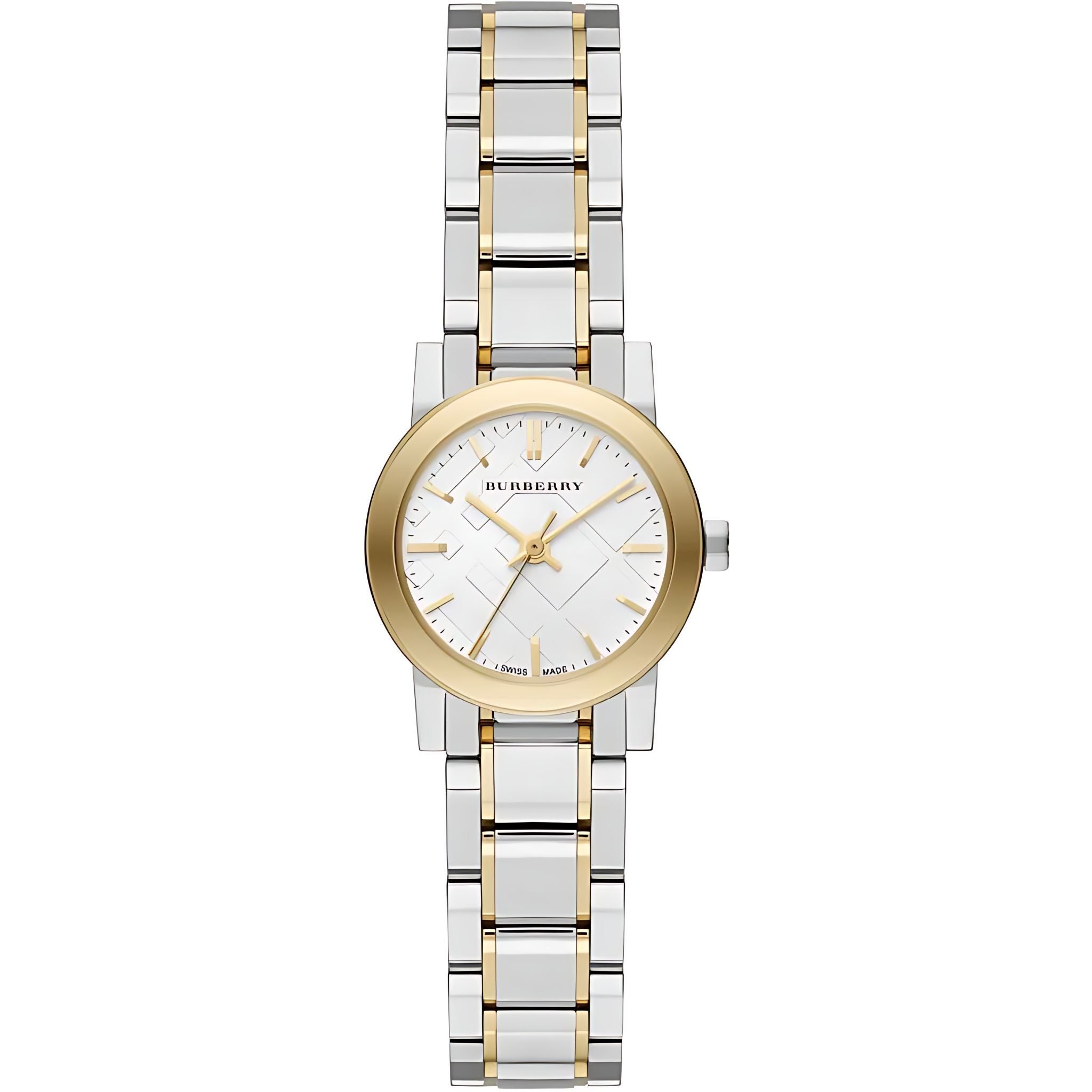 Burberry The City Damenuhr silber gold
