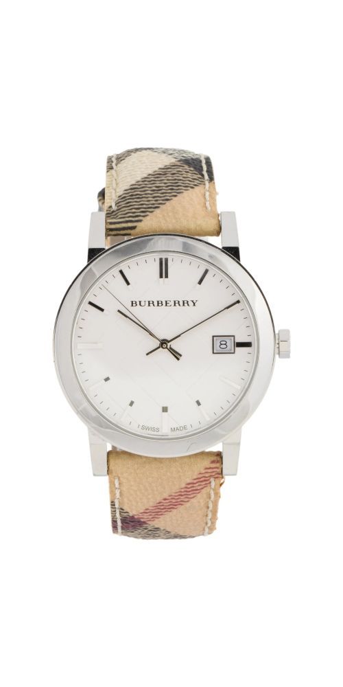 Burberry The City Damenuhr silber