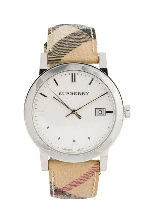 Burberry The City Damenuhr silber