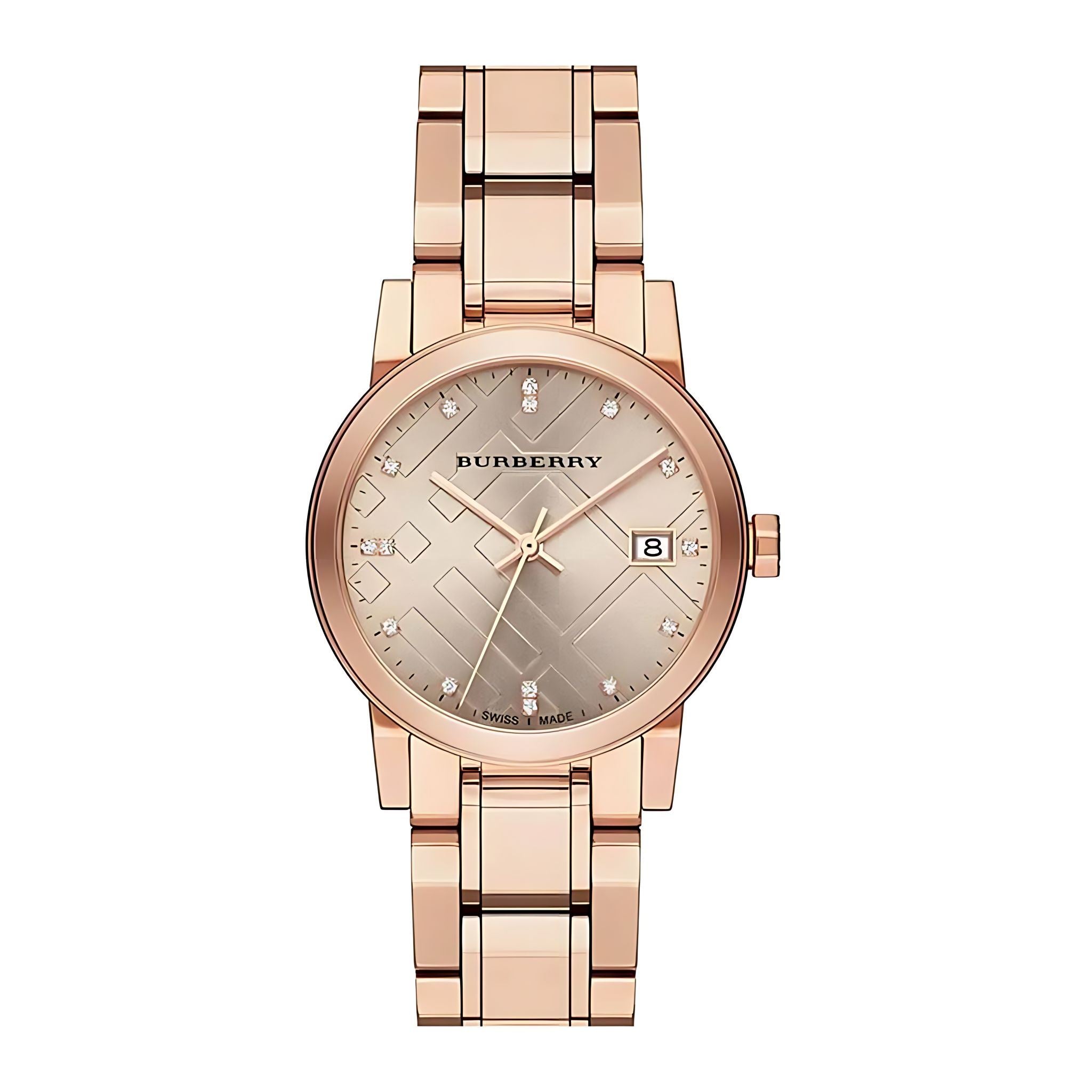 Burberry The City Damenuhr roségold