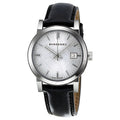 Burberry The City Damenuhr silber schwarz