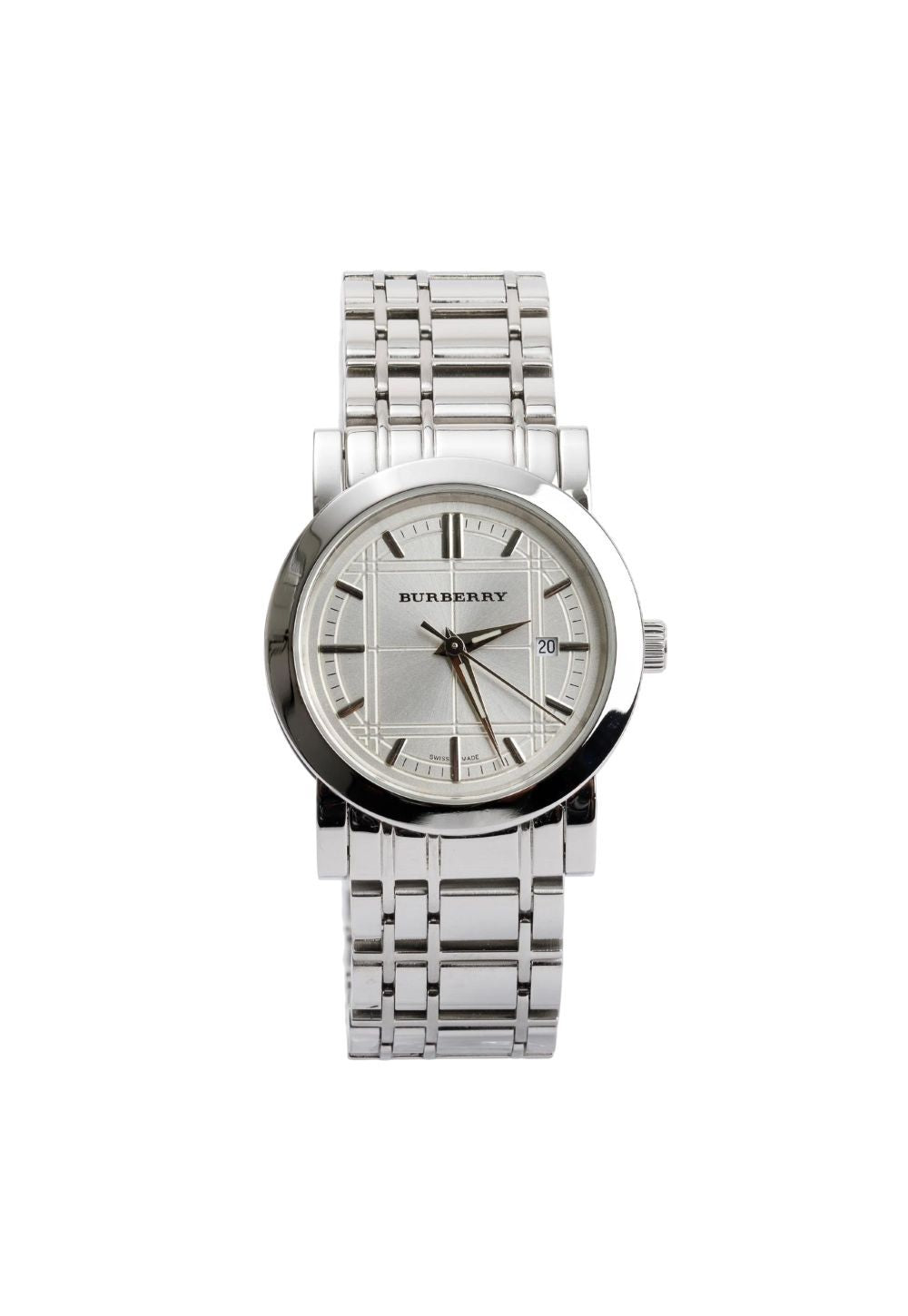 Burberry Heritage Damenuhr silber