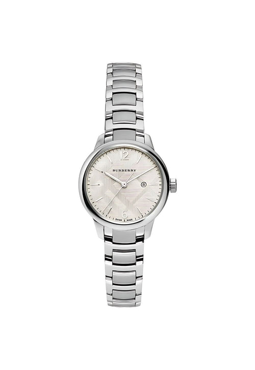 Burberry The Classic Damenuhr silber