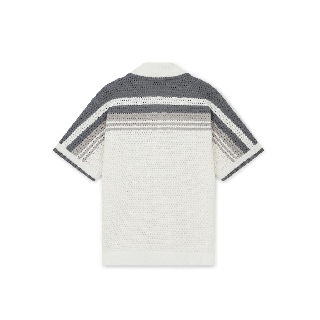 Casablanca Tennis Crochet Baumwoll Shirt Herren