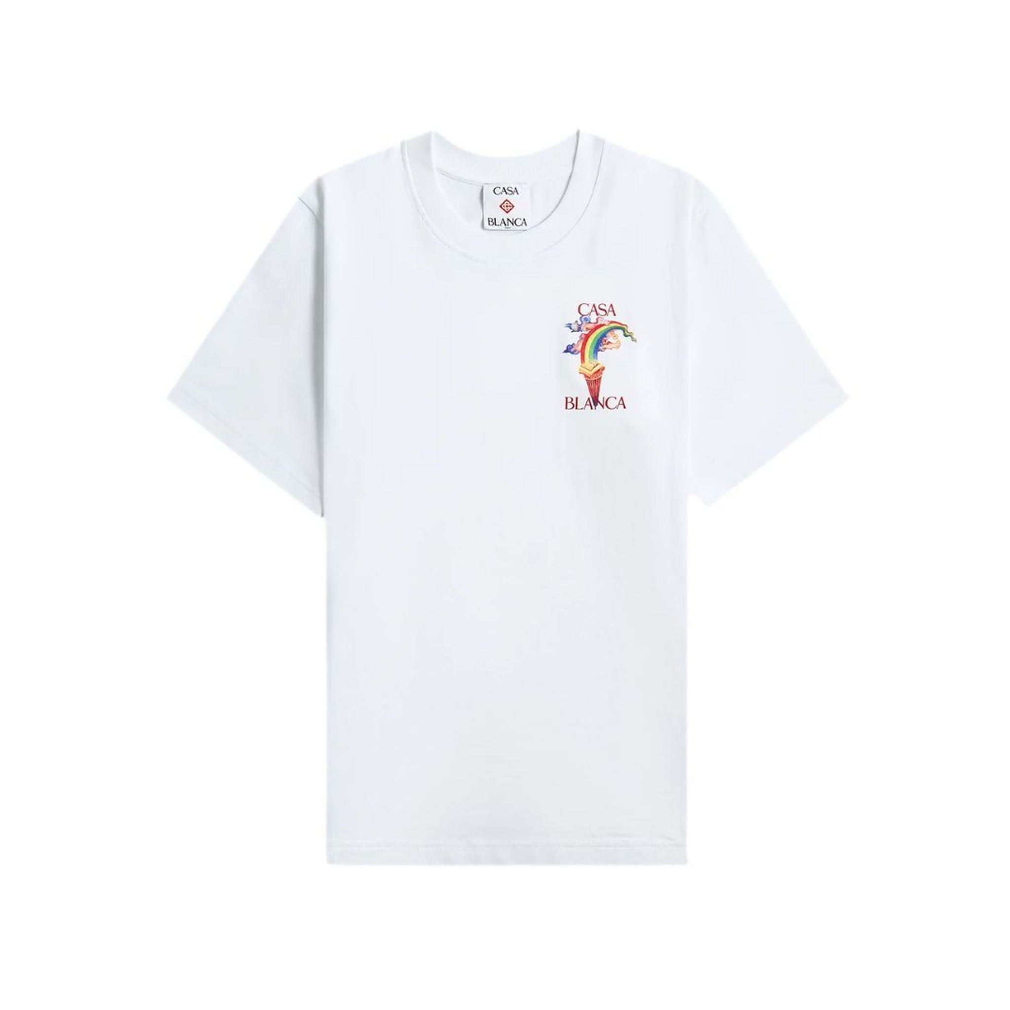 Casablanca T-Shirt mit Rückenprint Herren weiß