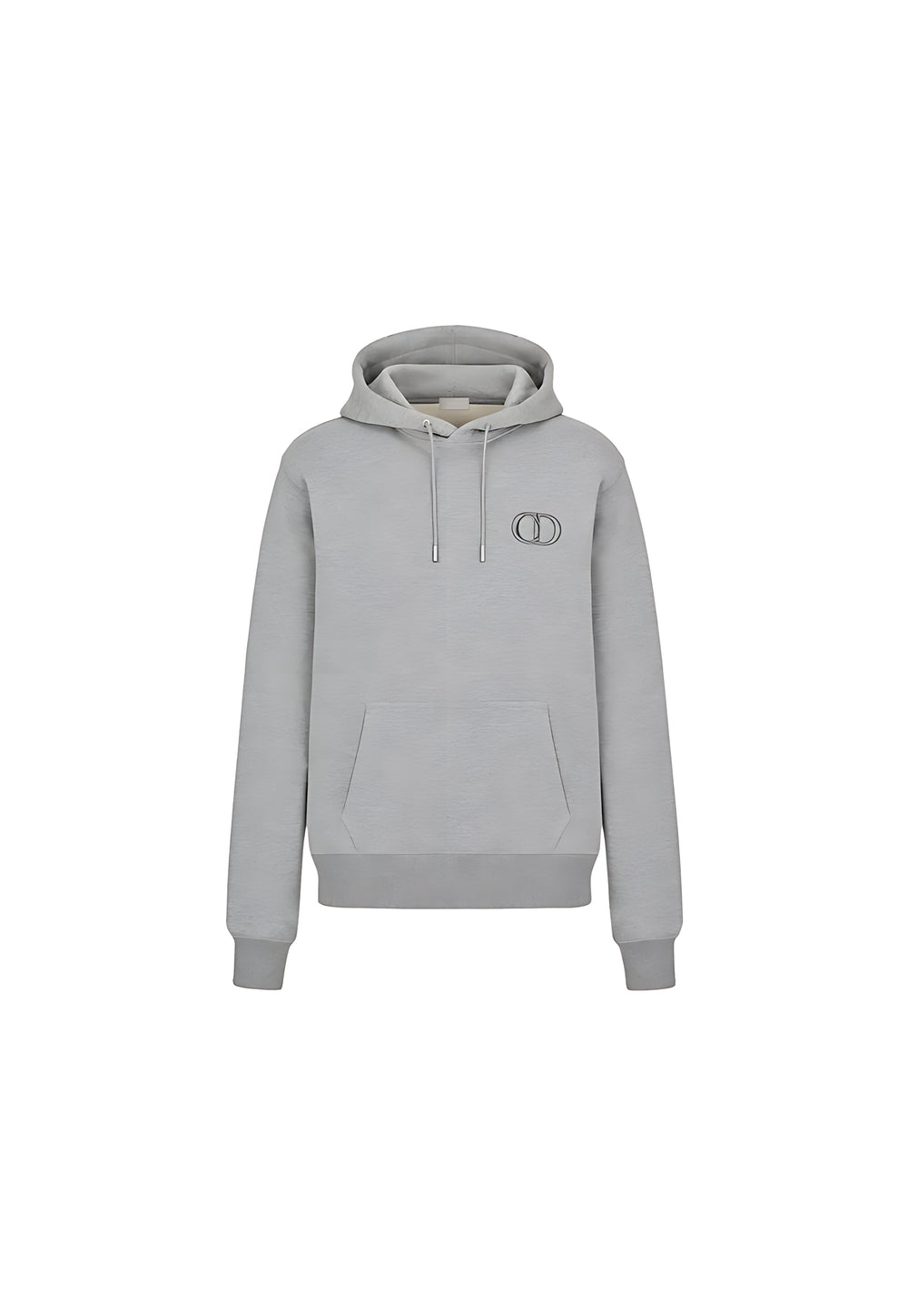 Dior CD Icon Hooded Sweatshirt Grau Herren