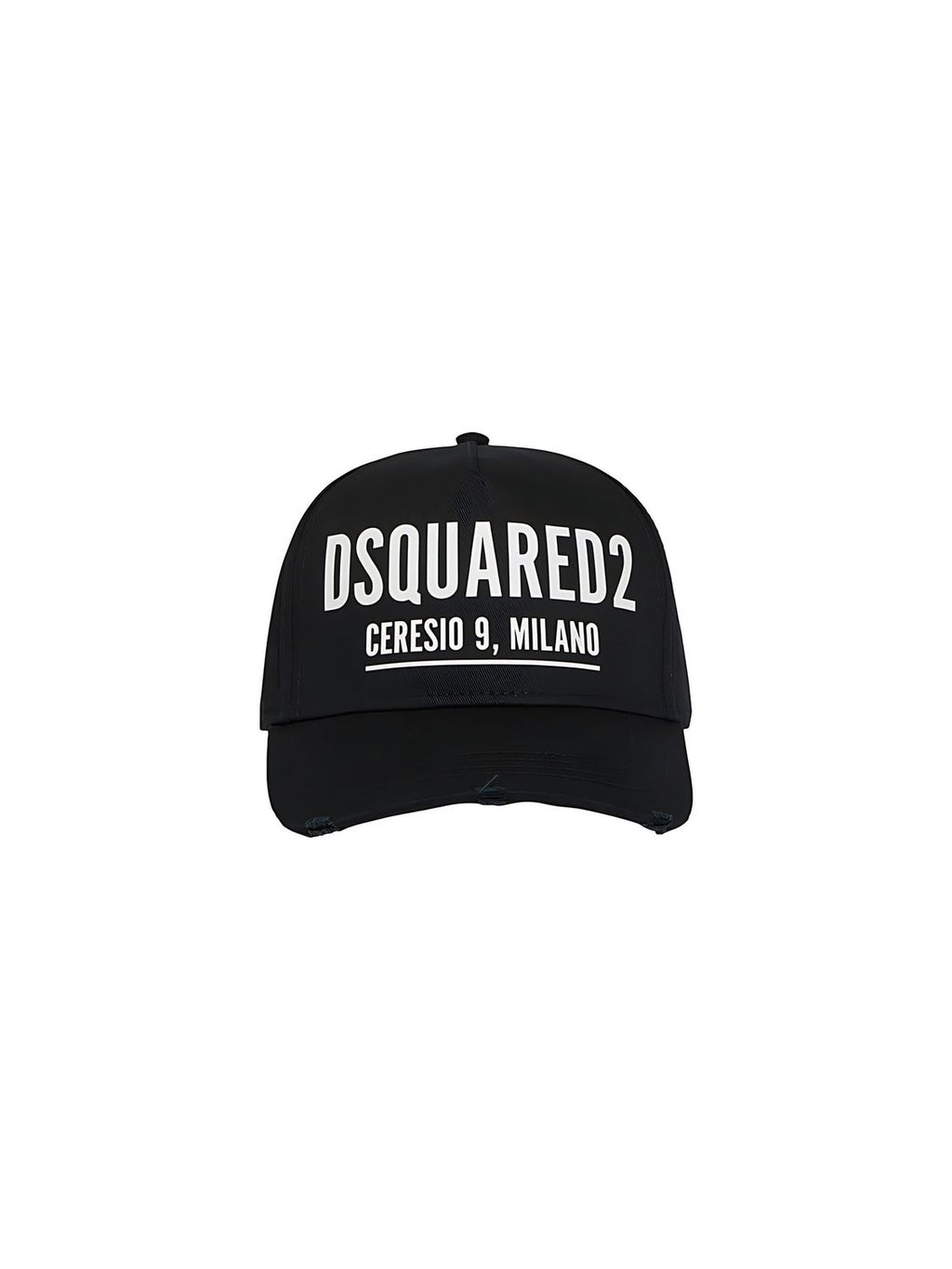 Dsquared2 Ceresio 9 Baseball Cap aus Baumwolle Schwarz
