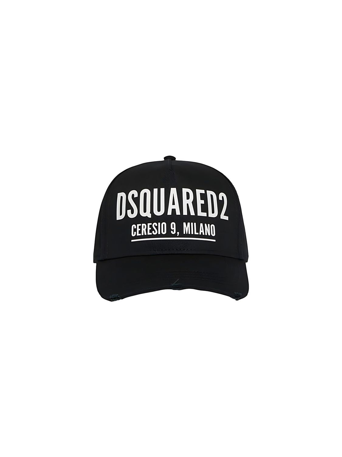Dsquared2 Ceresio 9 Baseball Cap aus Baumwolle Schwarz