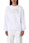 Cavalli Class Sweatshirt in Weiß