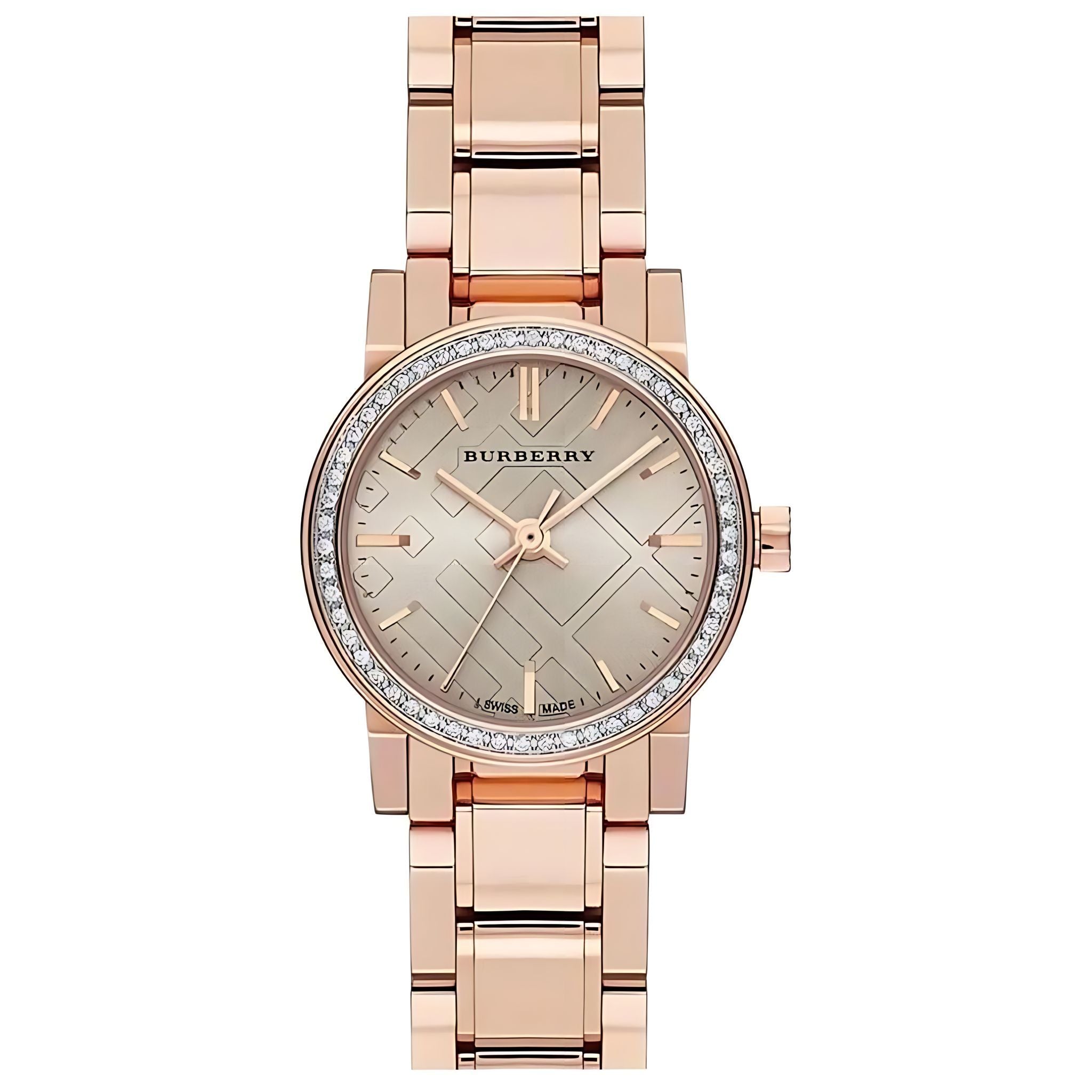 Burberry The City Damenuhr roségold silber