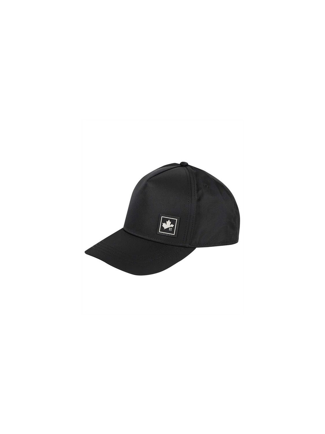 Dsquared2 Leaf Cap aus Baumwolle mit Logo Schwarz
