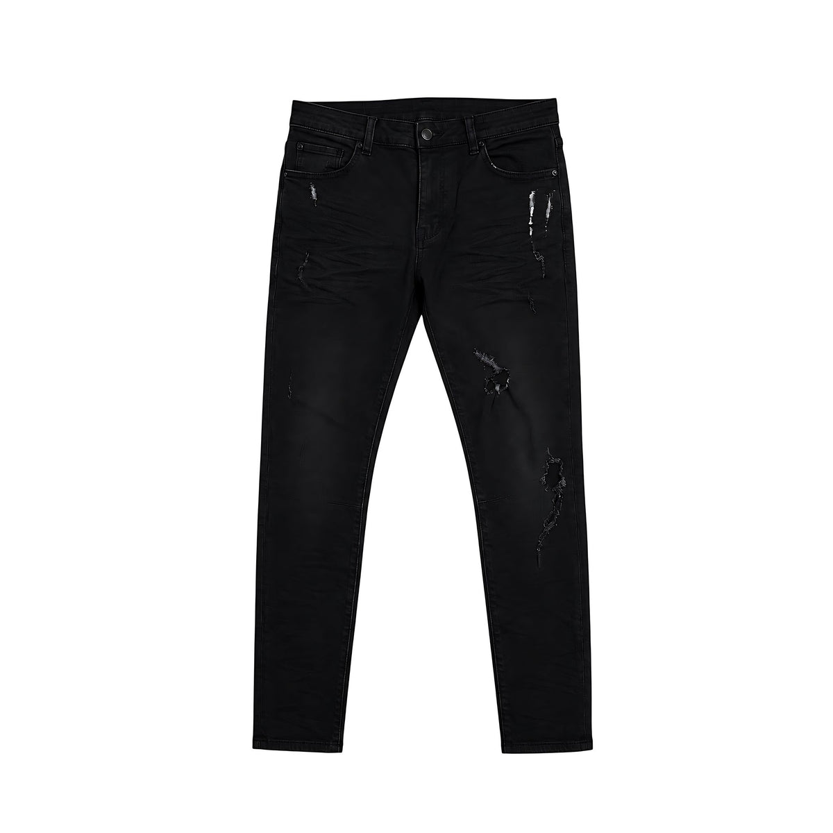 Dsquared2 1964 Black Distressed Denim Jeans Herren
