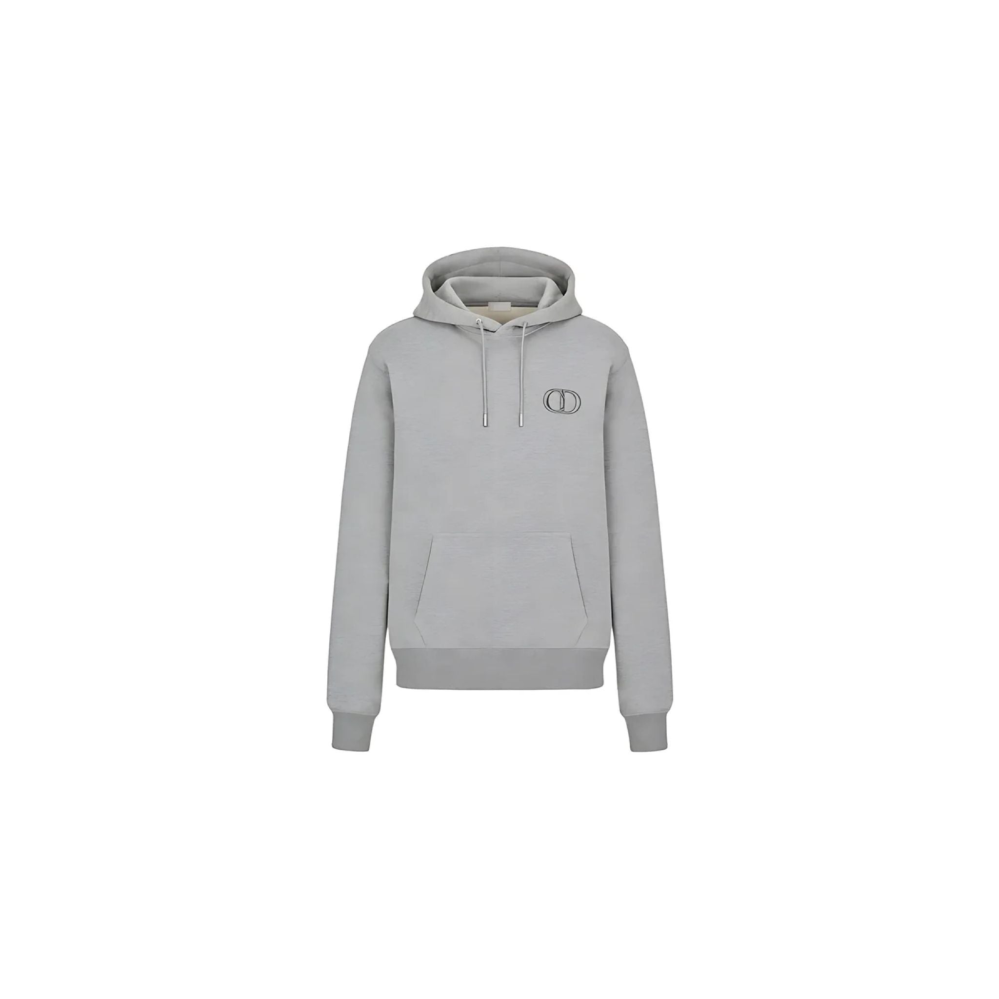Dior CD Icon Hooded Sweatshirt Grau Herren