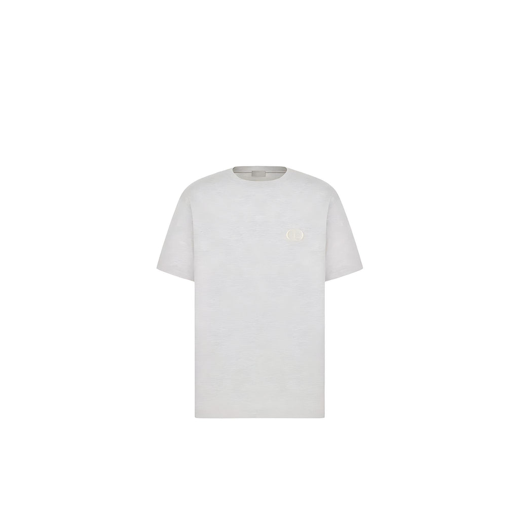Dior CD Icon T-Shirt Relaxed Fit Grau Herren