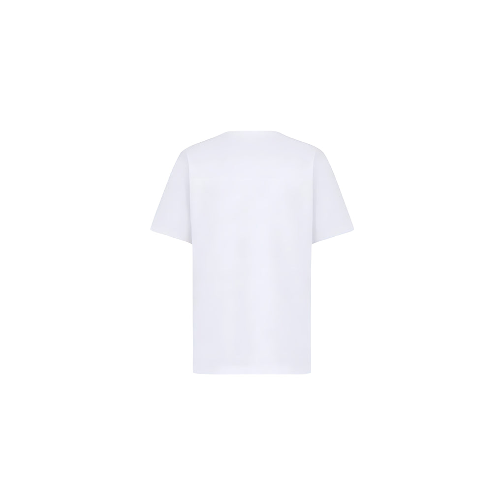 Dior Charm T-Shirt Relaxed Fit Herren weiß