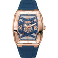 Donna Karan New York Active Urban Herrenuhr roségold blau