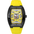 Donna Karan New York Active Urban Herrenuhr schwarz gelb