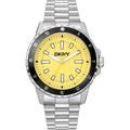 Donna Karan New York Active Herrenuhr silber gelb