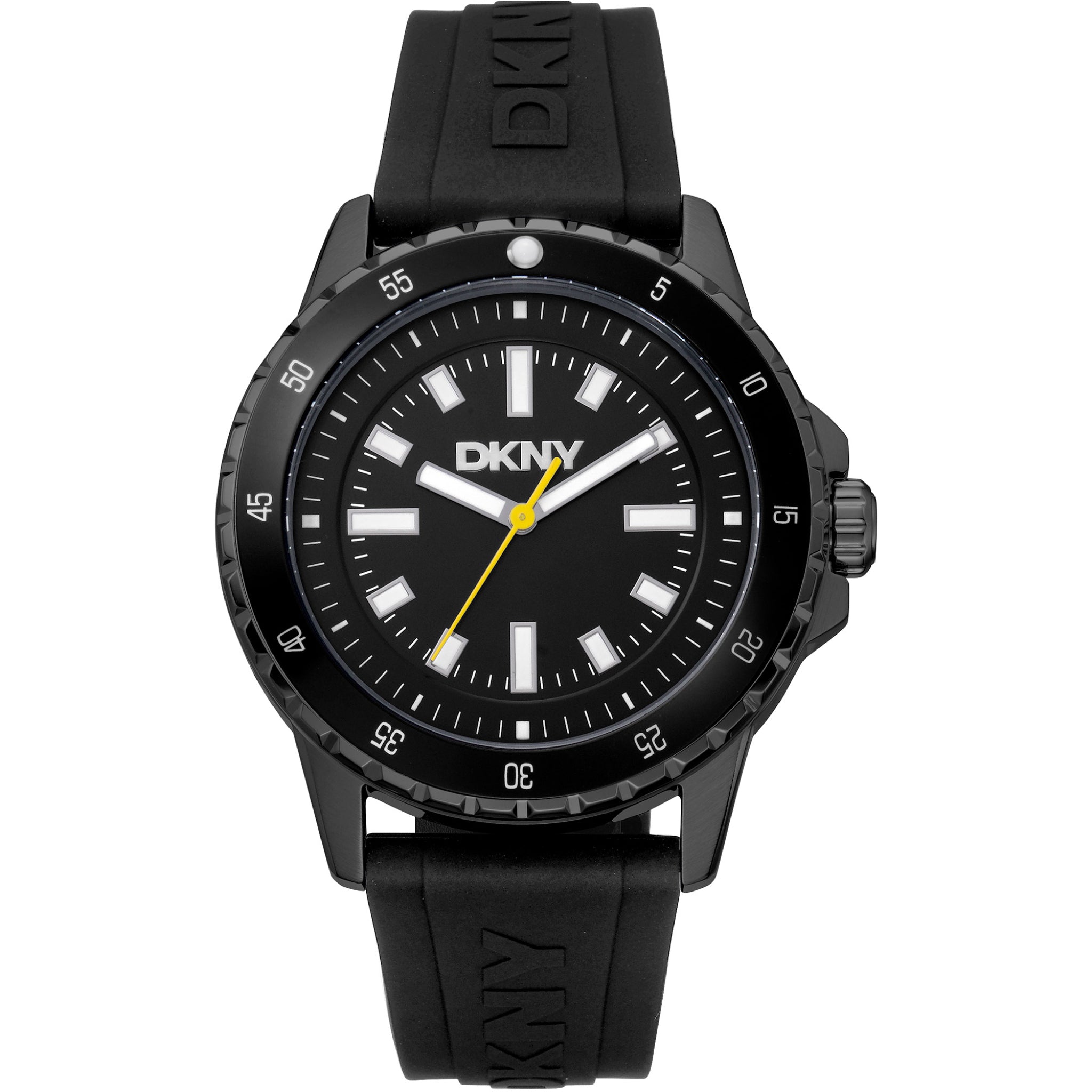 Donna Karan New York Active Herrenuhr schwarz