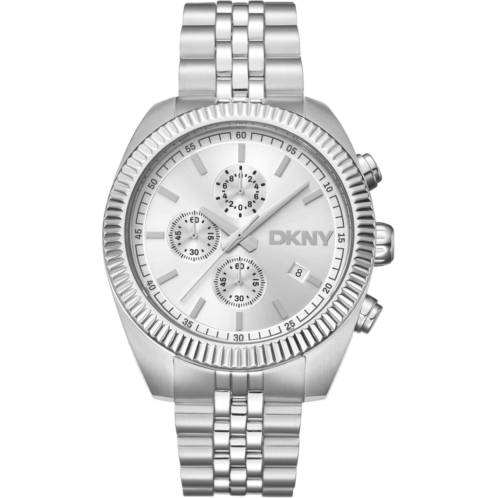 Donna Karan New York Everyday Herrenuhr silber