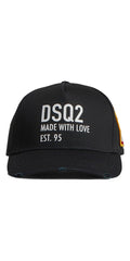 Dsquared2 Made With Love Baseball Cap Schwarz Unisex