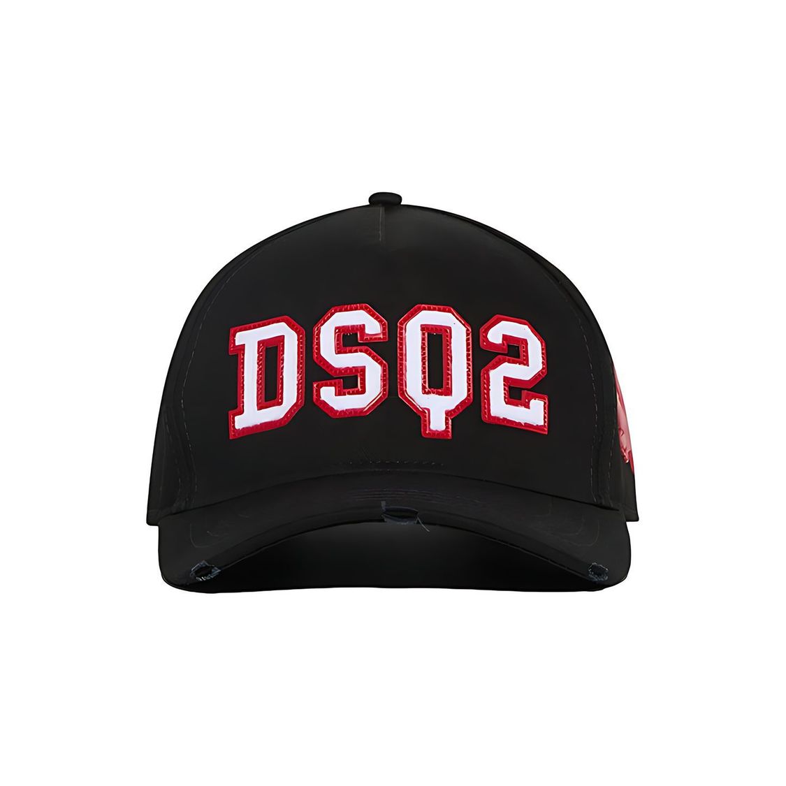 Dsquared2 DSQ2 Baseball Cap aus Baumwolle Schwarz