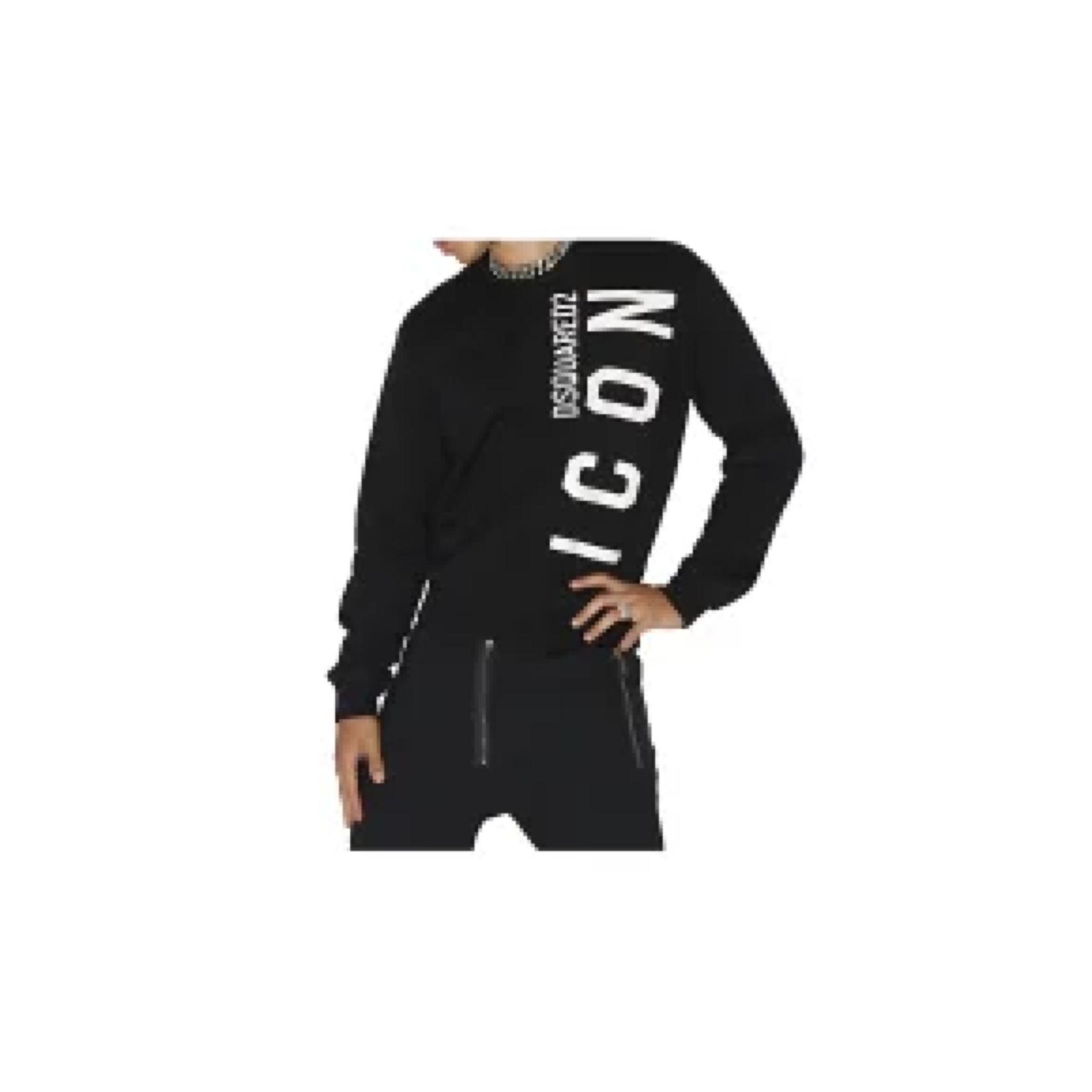 Dsquared2 Be Icon Sweatshirt Schwarz Herren