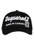 DSQUARED2 Born In Canada Baseball Cap Schwarz