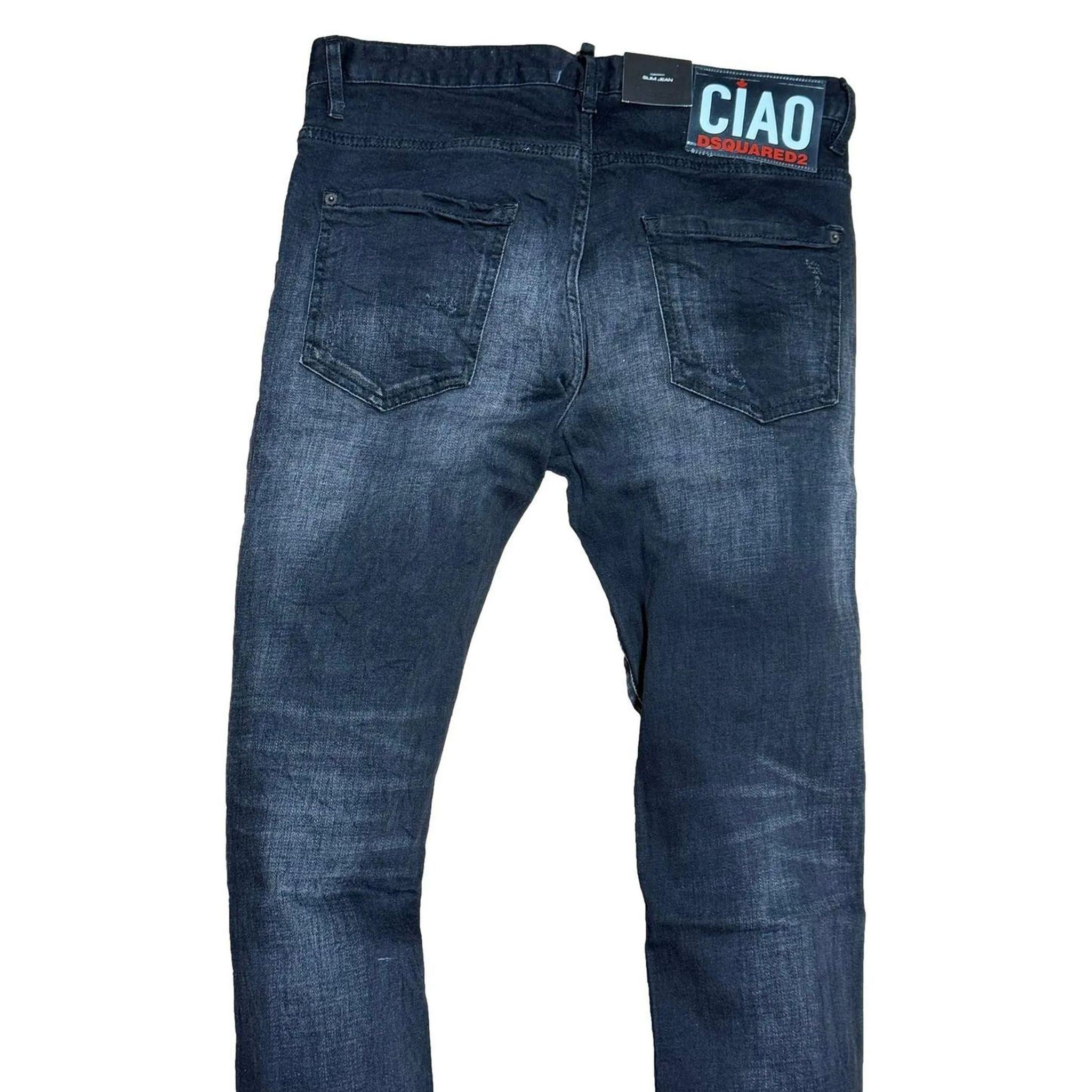Dsquared2 Ciao Tapered Jeans Black Wash Herren