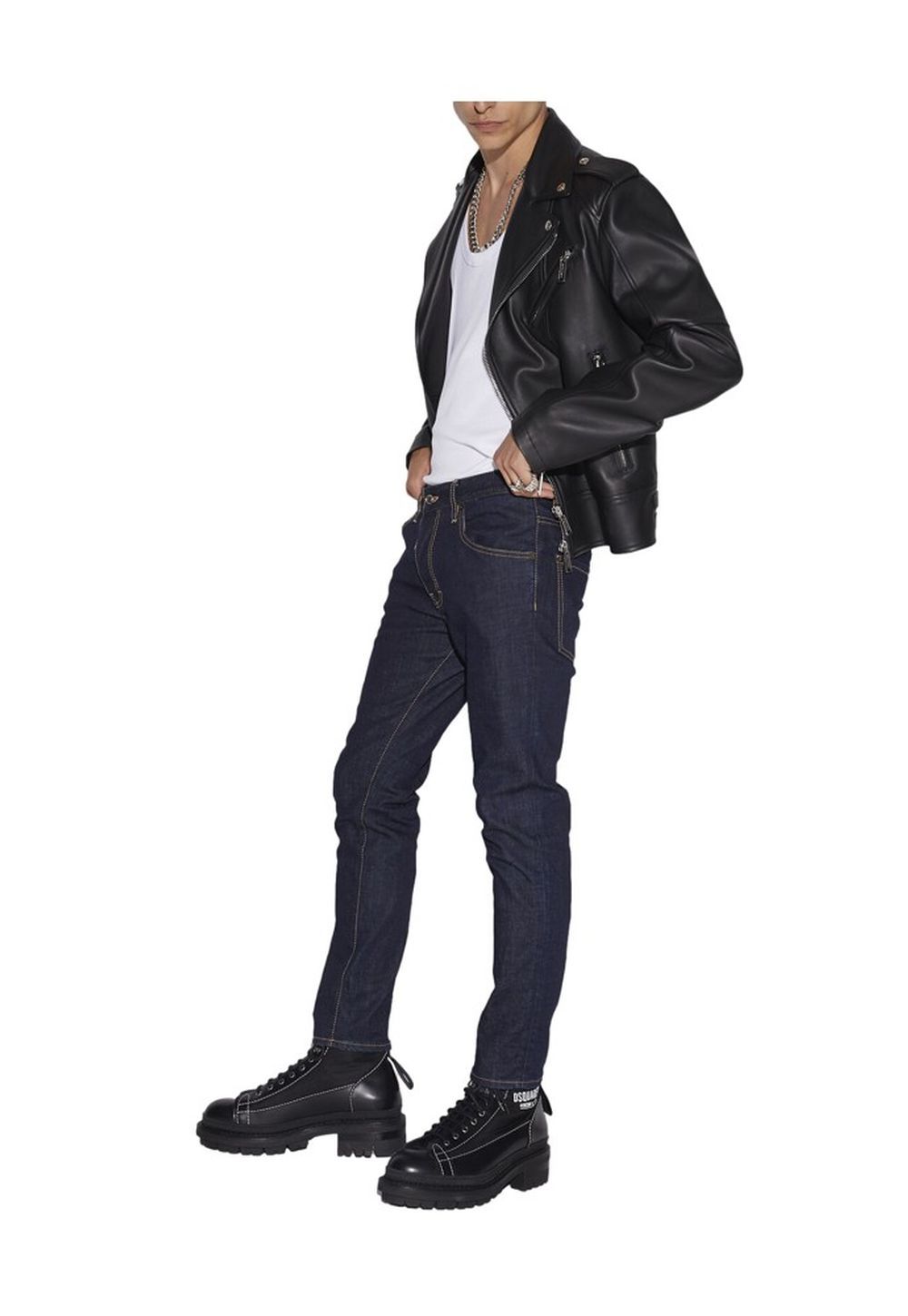 Dsquared2 Dark Skater Jeans Blau Herren